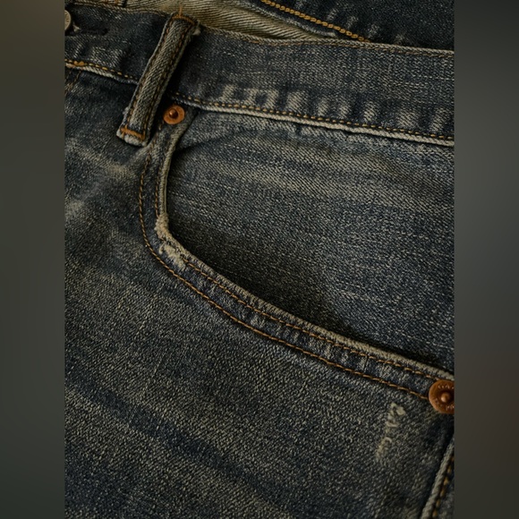 GAP Tapered Jean Sz35 Medium Wash - Picture 4 of 4